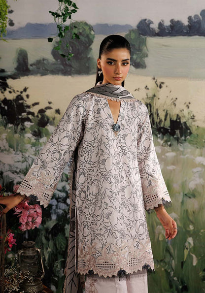 Zarqash | RimJhim The Moonsoon Edit 26 | GULMOHAR ZQ001 - Casual Dress - available at Maria Faisal in UK and USA.