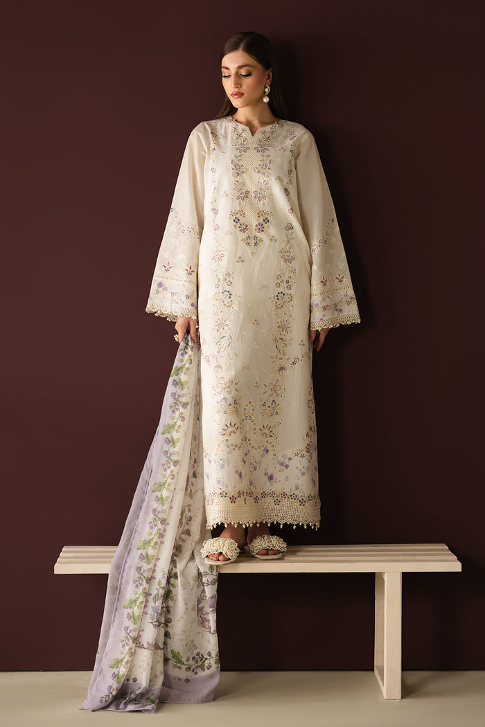 Baroque | Luxury Summer Pret | UF-4433 - Luxury Dress - available at Maria Faisal in UK and USA.