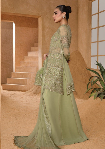 Rangrasiya | Chatoyer Wedding Formals 24 | D#10 - Mehr - Designer Dress with Intricate embroidery and embellishments. Shop elegent wedding dress at Maria Faisal.