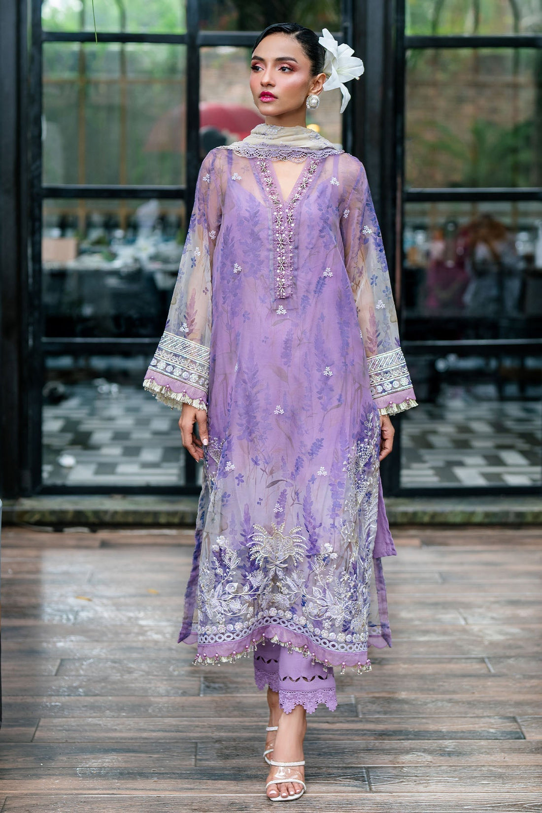 Nureh | Ballerina Formals | NU2-149 - Wedding Dress - Maria Faisal