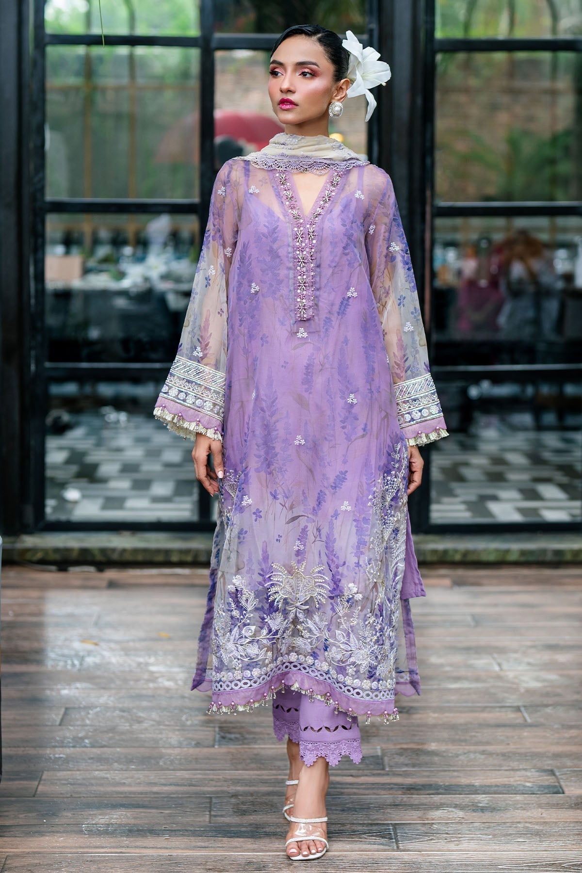 Nureh | Ballerina Formals | NU2-149 - Wedding Dress - Maria Faisal