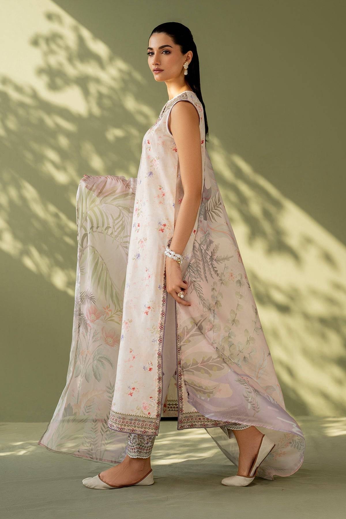 Baroque | Eid Printique | EMBROIDERED PRINTED LAWN UF-4169 by Maria Faisal - Registered Vendor of : Baroque - type : Ladies Clothes - 100% original wedding dresses