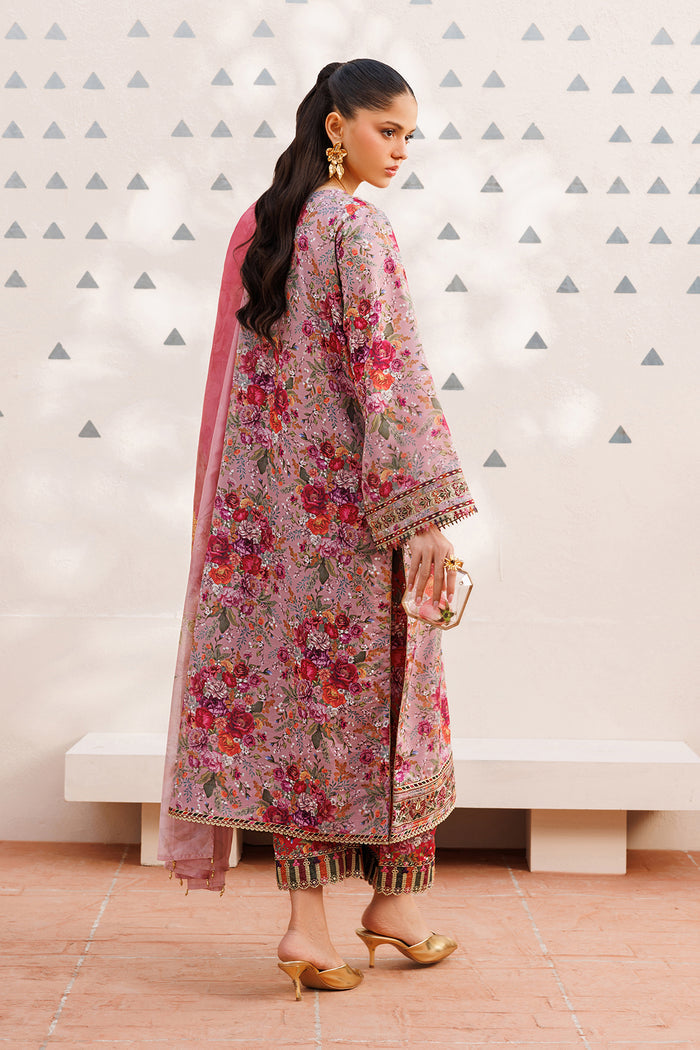 Baroque | Luxury Pret Summer | UF-4398 - Luxury Dress - available at Maria Faisal in UK and USA.