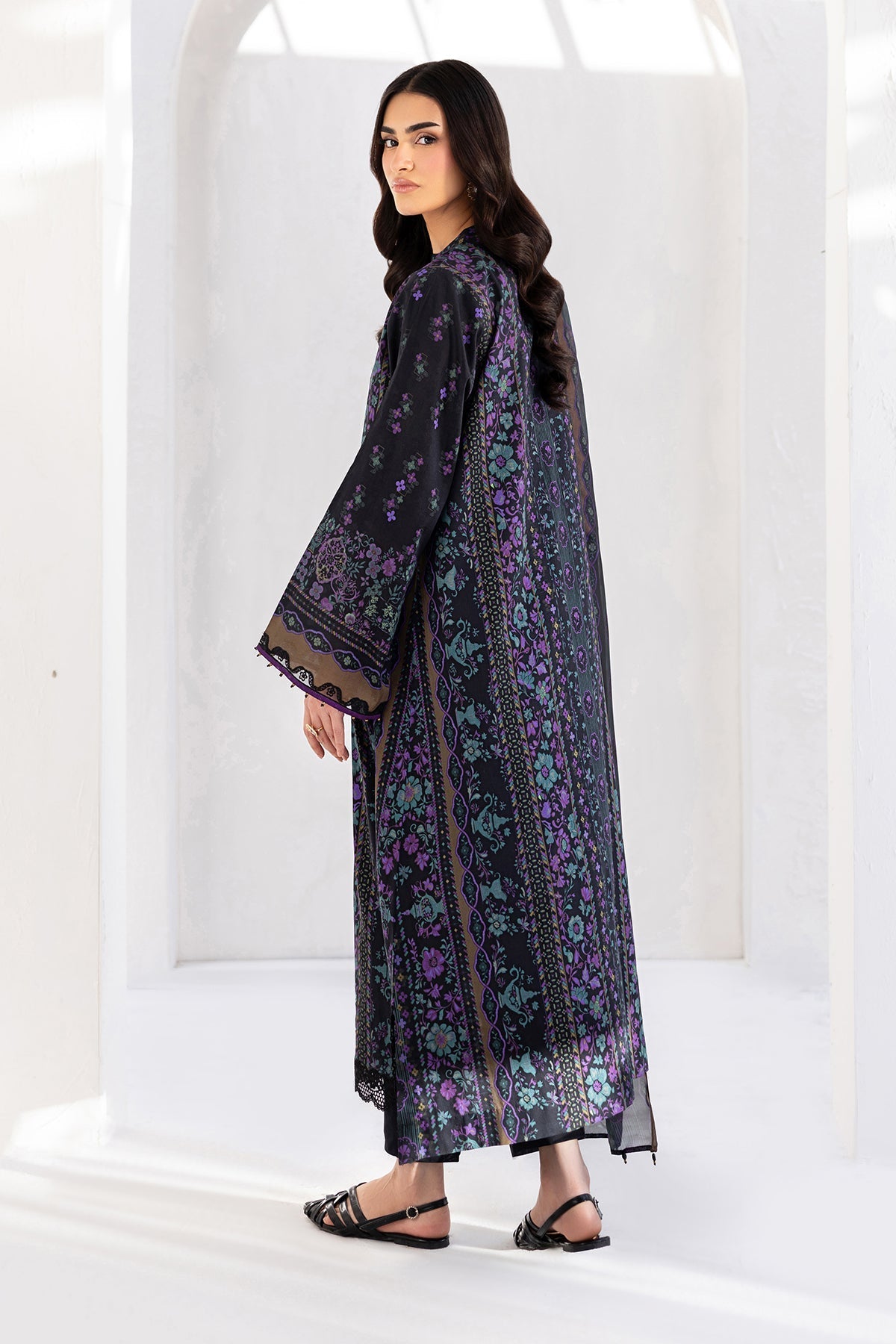 Baroque | Luxury Summer Pret | UF-4453 - Luxury Dress - available at Maria Faisal in UK and USA.