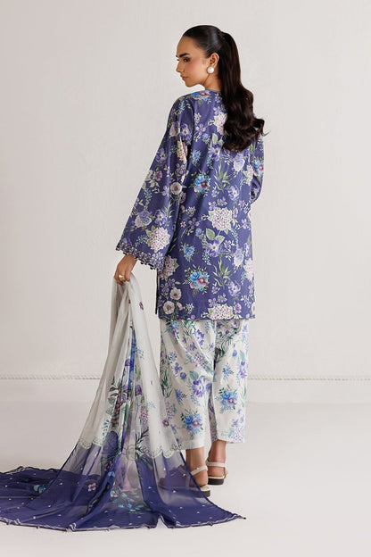Baroque | Luxury Summer Pret |  UF-4496 - Luxury Dress - available at Maria Faisal in UK and USA.