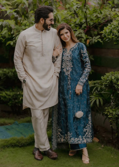 Kanwal Malik | Rea Luxury Pret 26 | Fiya - Luxury Dress - available at Maria Faisal in UK and USA.
