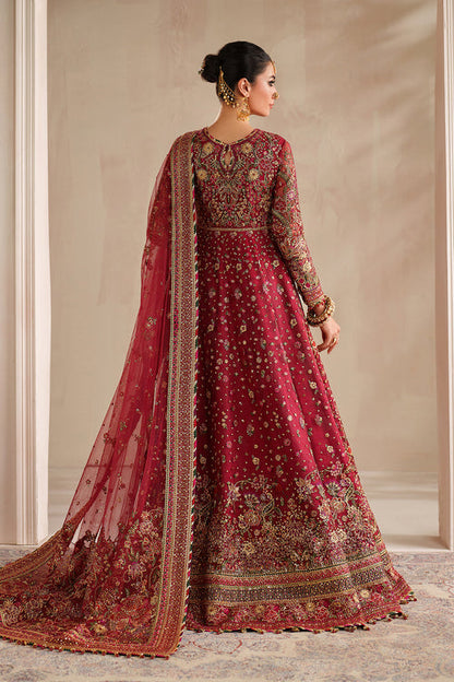 Baroque | Formals Collection | EMBROIDERED NET UF-4370 - Formal Dress - available at Maria Faisal in UK and USA.