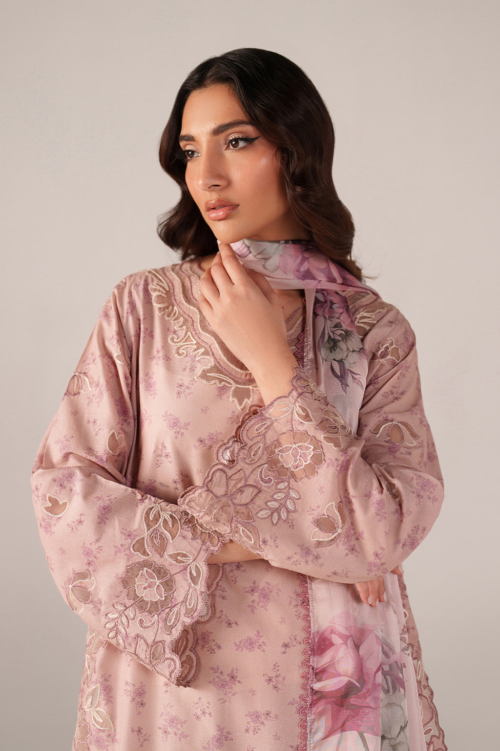 Iznik | Spring/Summer Lawn 26 | SS-05 - Luxury Dress - available at Maria Faisal in UK and USA.