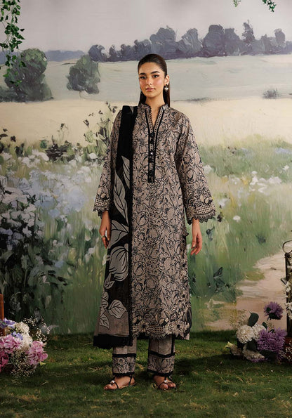 Zarqash | RimJhim The Moonsoon Edit 26 | GULMOHAR ZQ002 - Casual Dress - available at Maria Faisal in UK and USA.