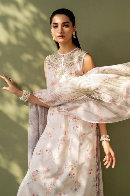 Baroque | Eid Printique | EMBROIDERED PRINTED LAWN UF-4169 by Maria Faisal - Registered Vendor of : Baroque - type : Ladies Clothes - 100% original wedding dresses