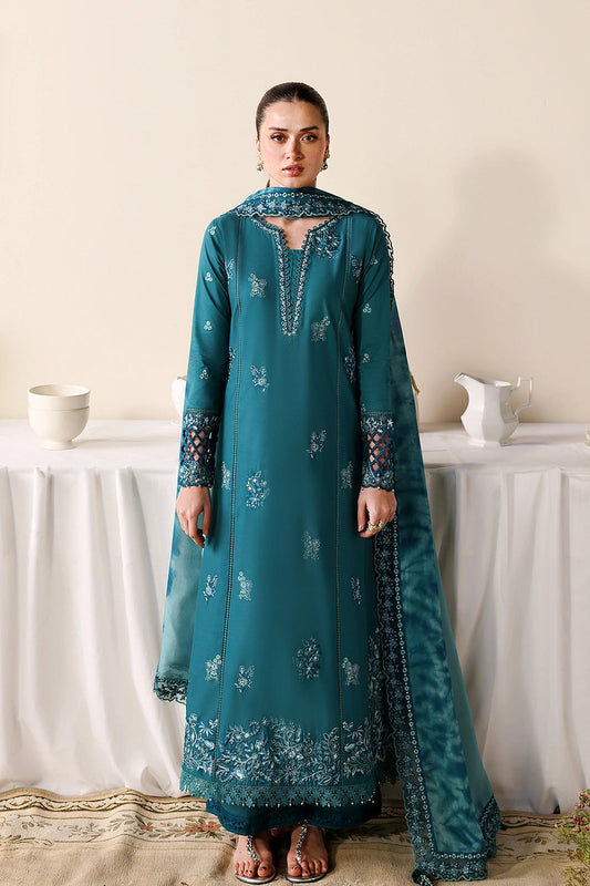 Azure | Luxury Lawn 26 | Sea Breeze - Dress - available at Maria Faisal in UK and USA.