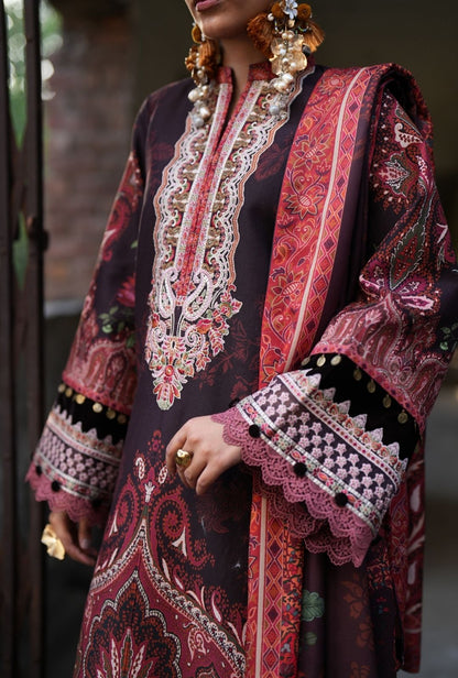 AJR Couture | Sard Sham | Naqsh - Casual Dress - available at Maria Faisal in UK and USA.