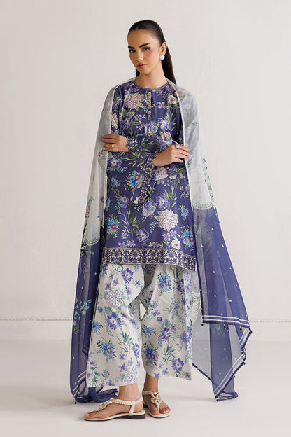 Baroque | Luxury Summer Pret |  UF-4496 - Luxury Dress - available at Maria Faisal in UK and USA.
