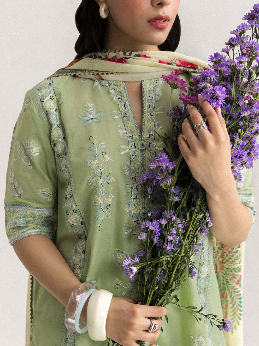 Zara Shahjahan | Coco Lawn 26 | Noa-5B - Luxury Dress - available at Maria Faisal in UK and USA.