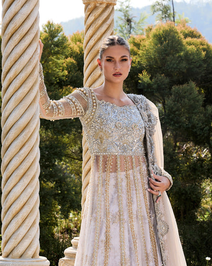Mysie by Tahira | Alara Bridals 26 | Ferisha - Bridal Dress - available at Maria Faisal in UK and USA.