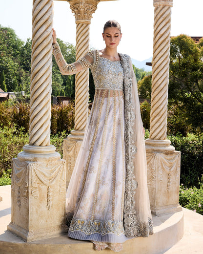 Mysie by Tahira | Alara Bridals 26 | Ferisha - Bridal Dress - available at Maria Faisal in UK and USA.