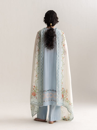 Zara Shahjahan | Coco Lawn 26 | Kian-8B - Luxury Dress - available at Maria Faisal in UK and USA.