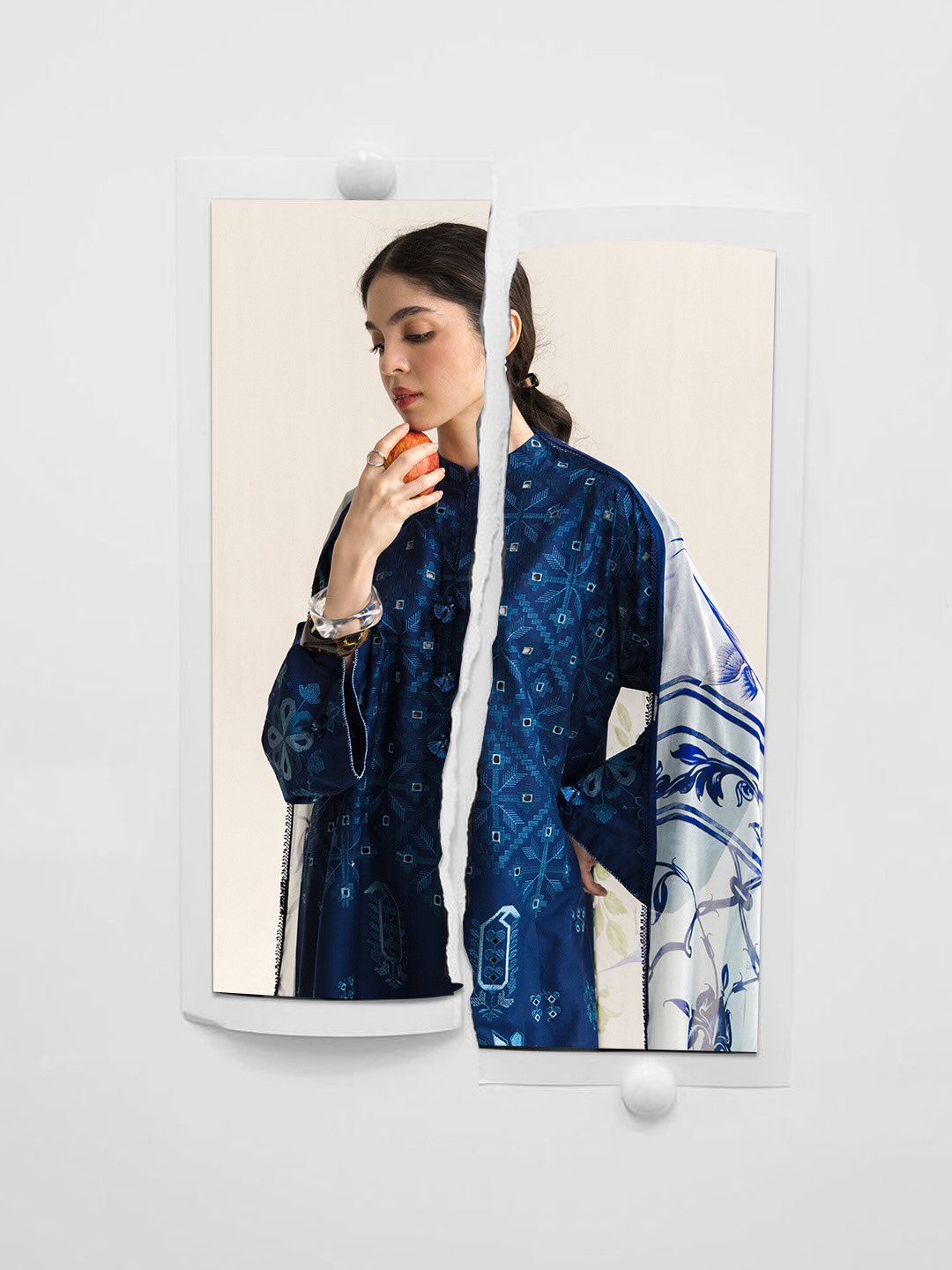 Zara Shahjahan | Coco Lawn 26 | Soren-9A - Luxury Dress - available at Maria Faisal in UK and USA.