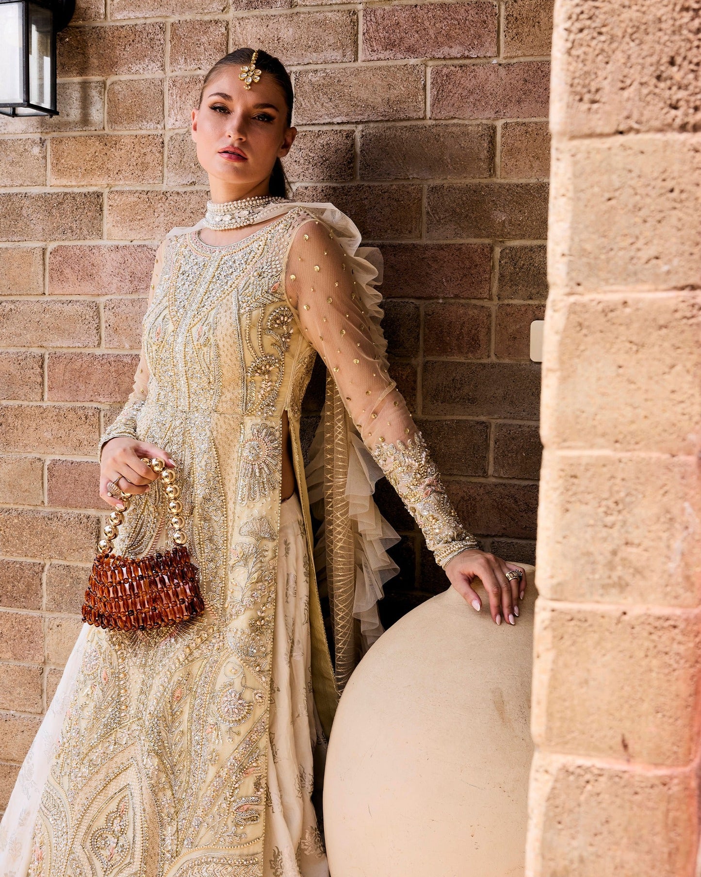 Mysie by Tahira | Alara Bridals 26 | NURESA - Bridal Dress - available at Maria Faisal in UK and USA.