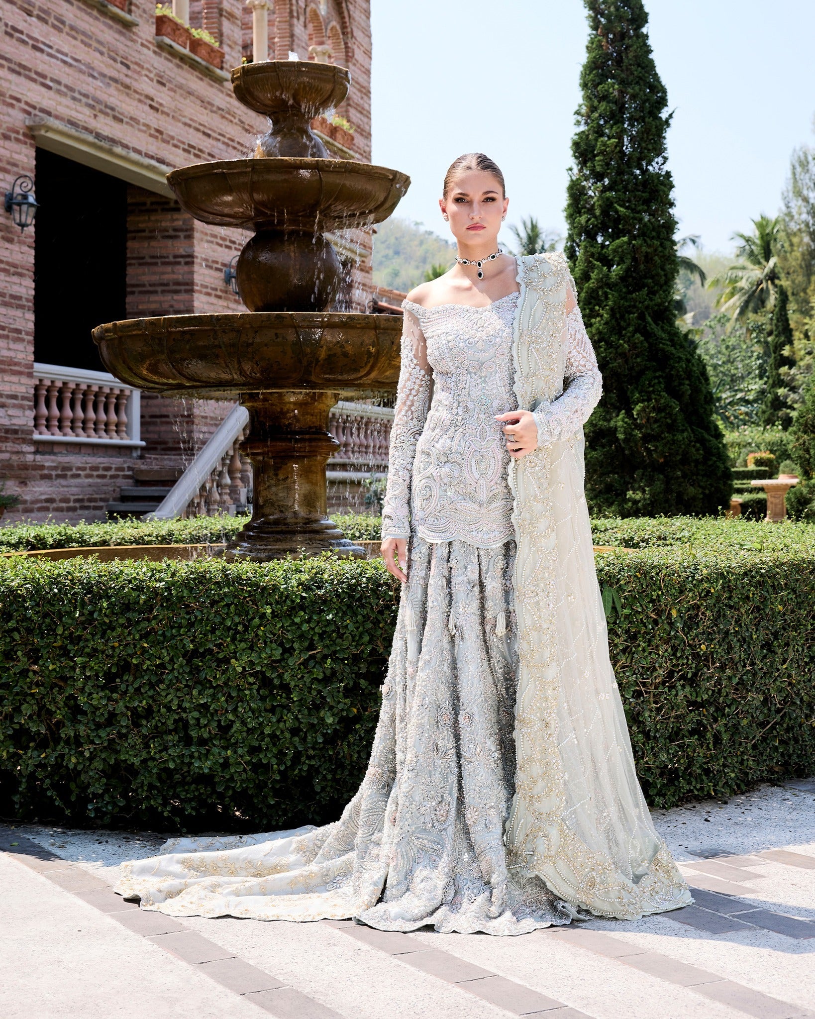Mysie by Tahira | Alara Bridals 26 | ARIN - Bridal Dress - available at Maria Faisal in UK and USA.