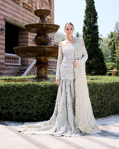 Mysie by Tahira | Alara Bridals 26 | ARIN - Bridal Dress - available at Maria Faisal in UK and USA.