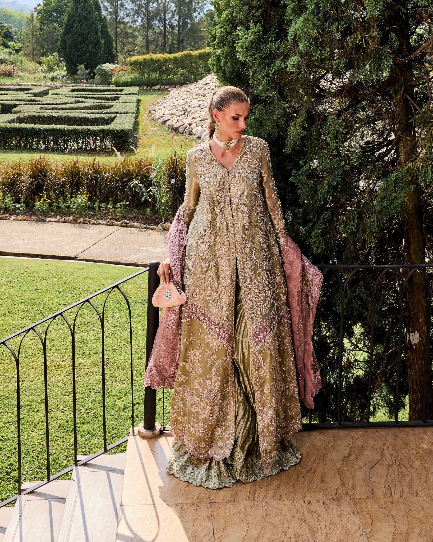 Mysie by Tahira | Alara Bridals 26 | FARIHA - Bridal Dress - available at Maria Faisal in UK and USA.