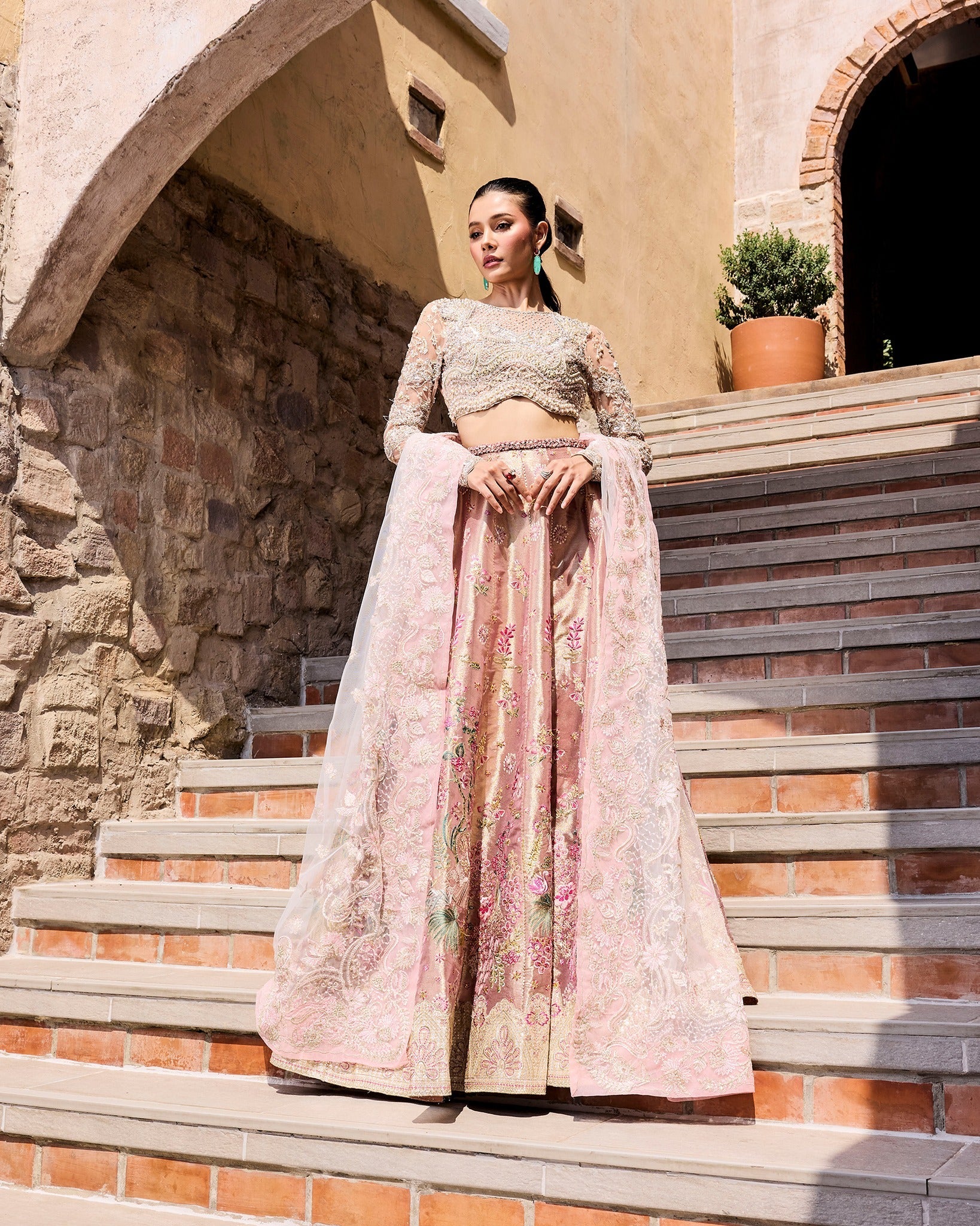 Mysie by Tahira | Alara Bridals 26 | RUMAISA - Bridal Dress - available at Maria Faisal in UK and USA.