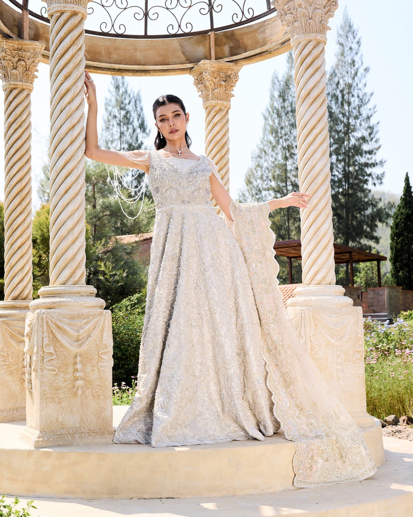 Mysie by Tahira | Alara Bridals 26 | AYLIZ - Bridal Dress - available at Maria Faisal in UK and USA.