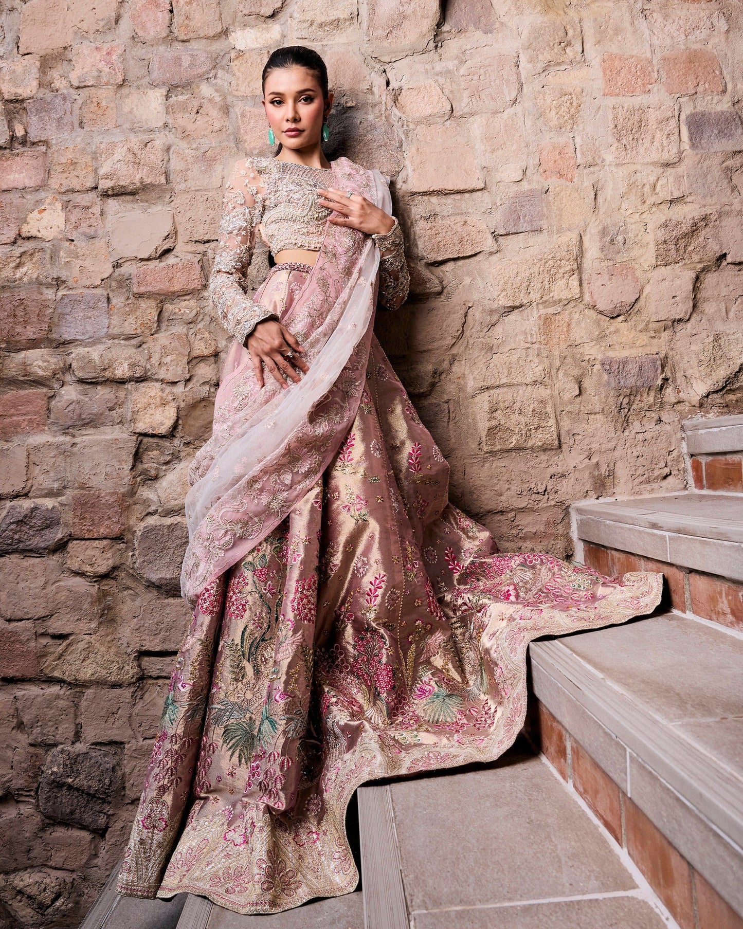 Mysie by Tahira | Alara Bridals 26 | RUMAISA - Bridal Dress - available at Maria Faisal in UK and USA.