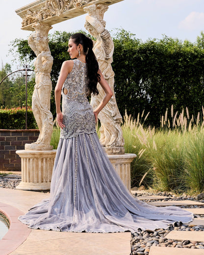 Mysie by Tahira | Alara Bridals 26 | HUSNA - Bridal Dress - available at Maria Faisal in UK and USA.