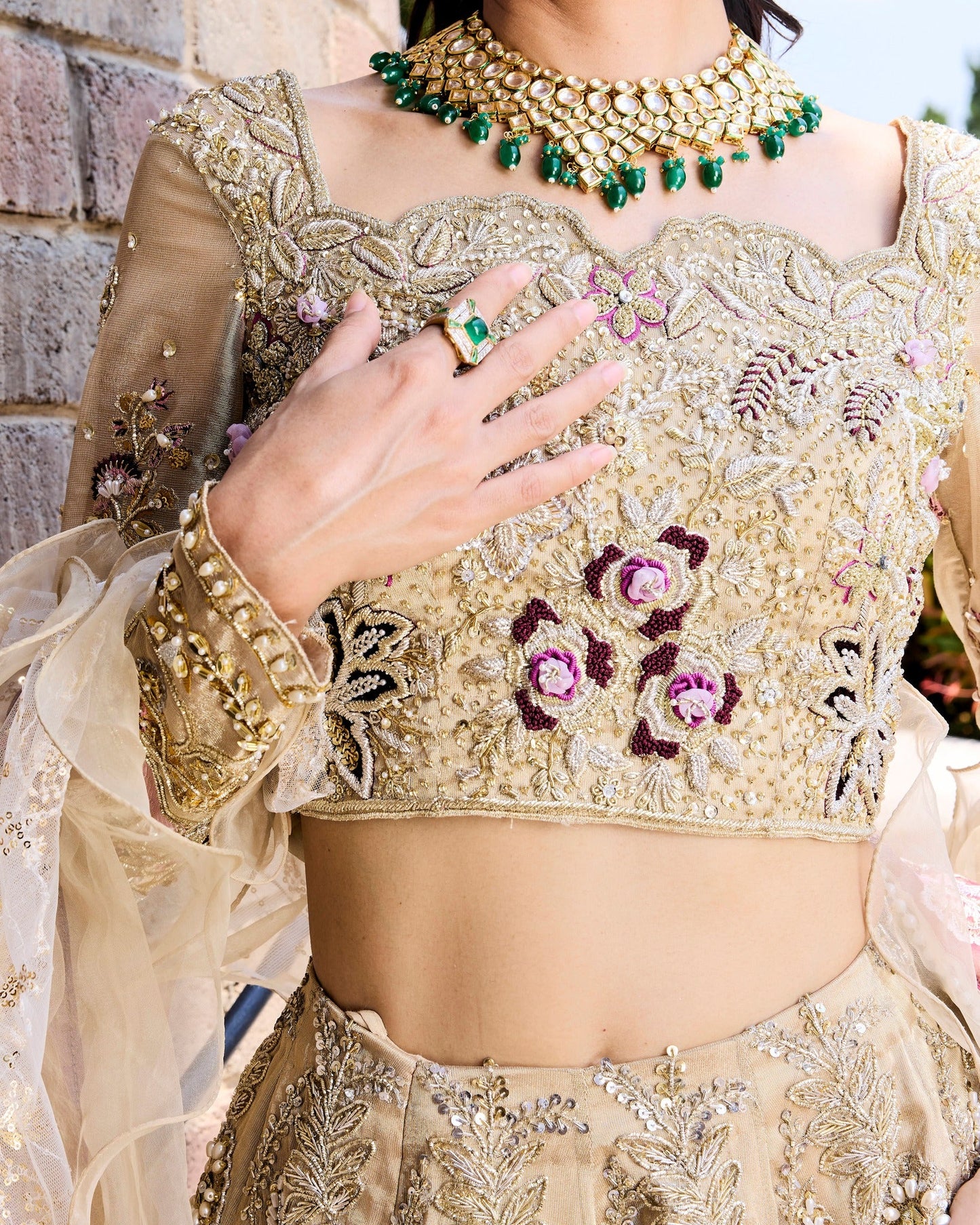 Mysie by Tahira | Alara Bridals 26 | WALIYA - Bridal Dress - available at Maria Faisal in UK and USA.