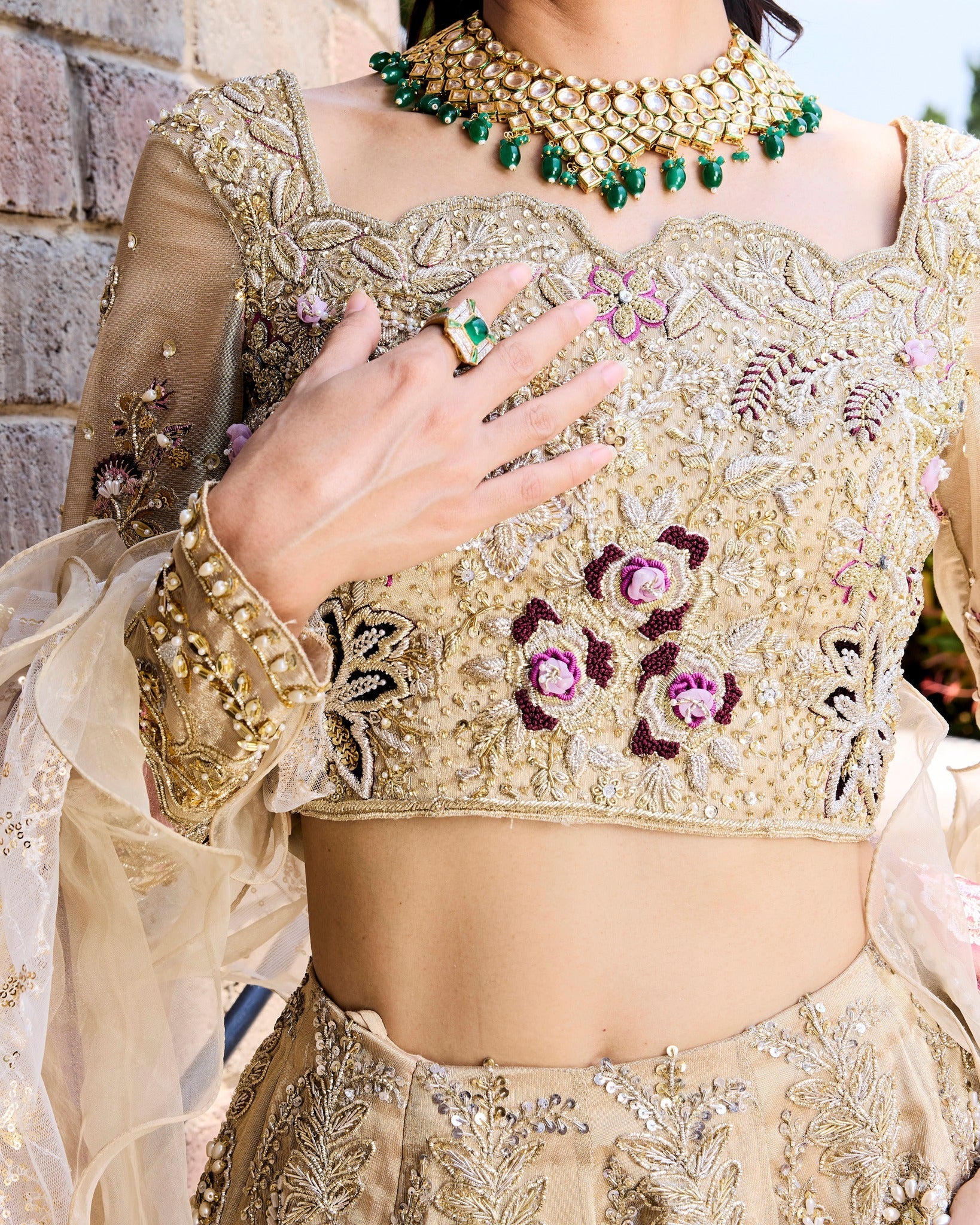 Mysie by Tahira | Alara Bridals 26 | WALIYA - Bridal Dress - available at Maria Faisal in UK and USA.
