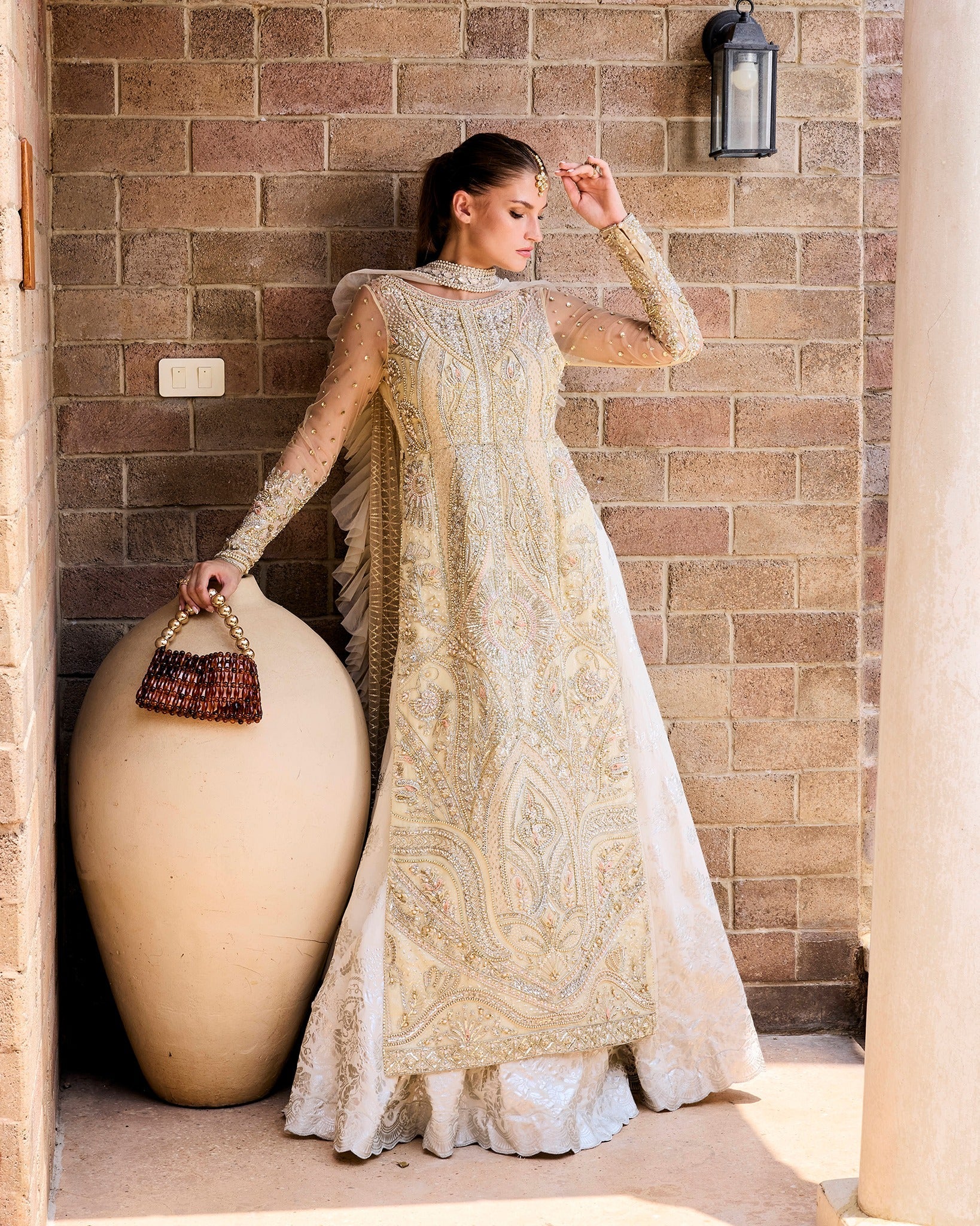 Mysie by Tahira | Alara Bridals 26 | NURESA - Bridal Dress - available at Maria Faisal in UK and USA.