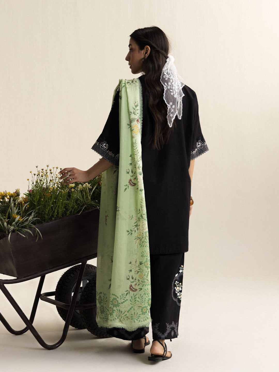 Zara Shahjahan | Coco Lawn 26 | Eira-10A - Luxury Dress - available at Maria Faisal in UK and USA.