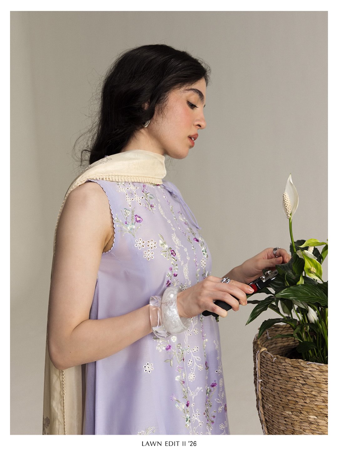 Zara Shahjahan | Coco Lawn 26 | Yura-3B - Luxury Dress - available at Maria Faisal in UK and USA.