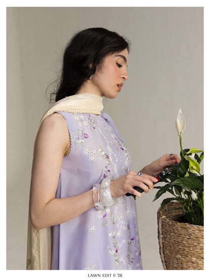 Zara Shahjahan | Coco Lawn 26 | Yura-3B - Luxury Dress - available at Maria Faisal in UK and USA.