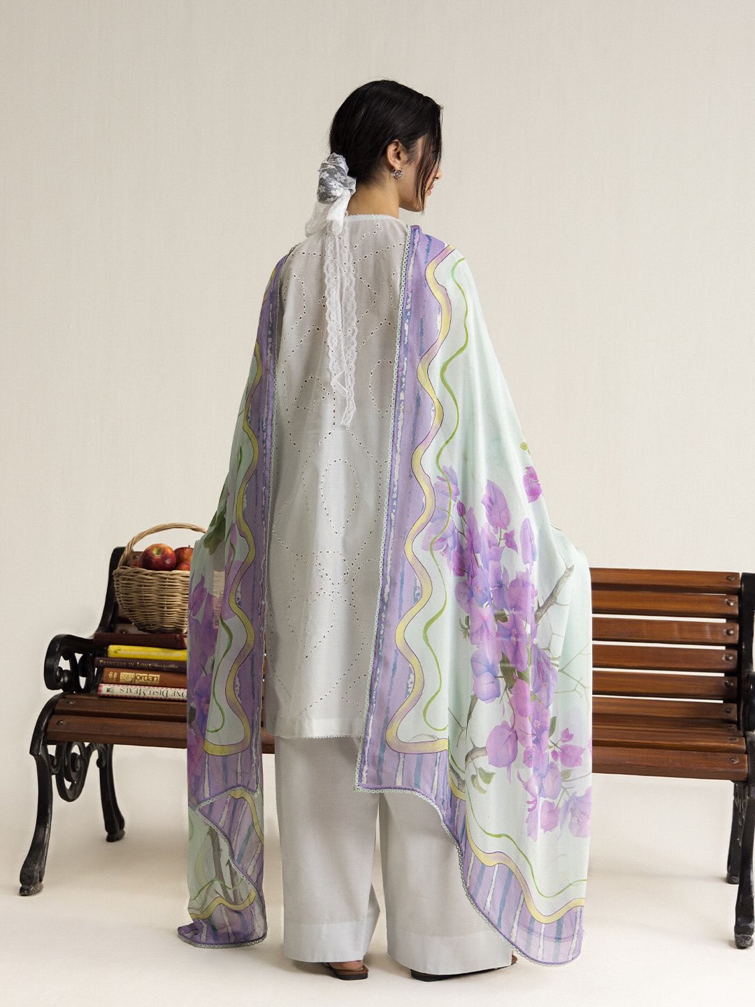 Zara Shahjahan | Coco Lawn 26 | Lune-2A - Luxury Dress - available at Maria Faisal in UK and USA.