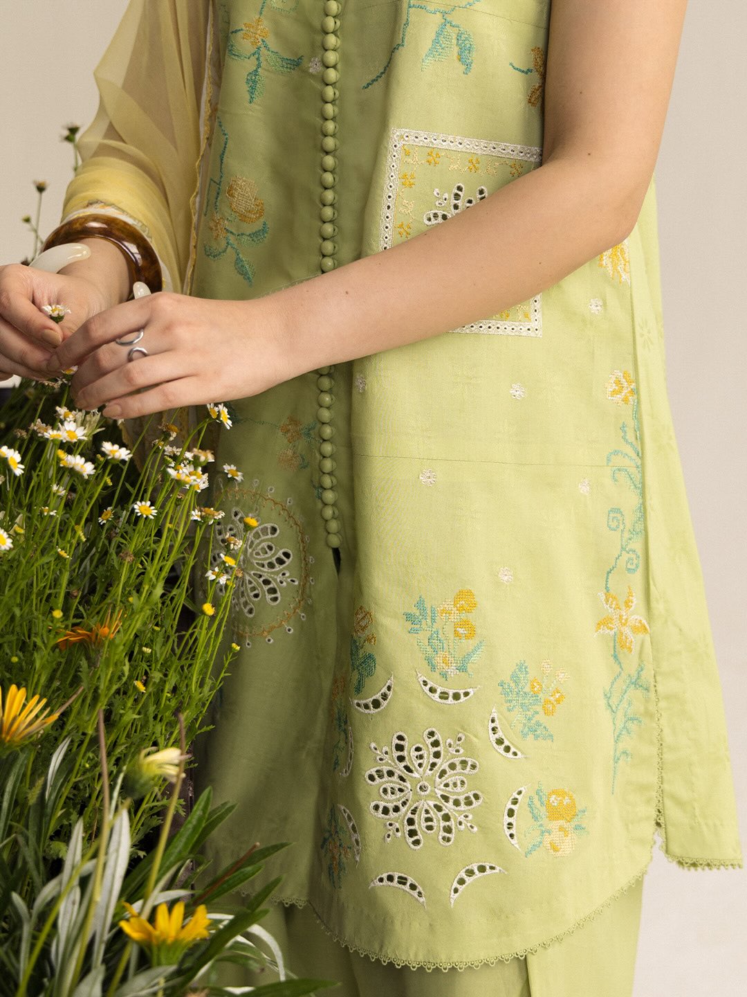 Zara Shahjahan | Coco Lawn 26 | Ines-6B - Luxury Dress - available at Maria Faisal in UK and USA.