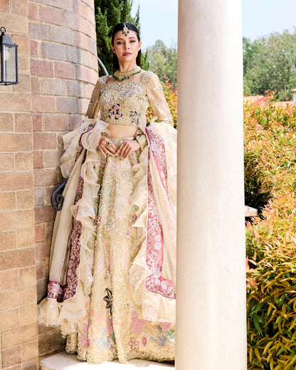 Mysie by Tahira | Alara Bridals 26 | WALIYA - Bridal Dress - available at Maria Faisal in UK and USA.