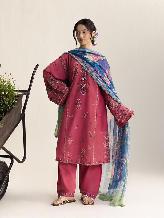 Zara Shahjahan | Coco Lawn 26 | Noa-5A - Luxury Dress - available at Maria Faisal in UK and USA.