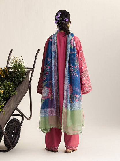 Zara Shahjahan | Coco Lawn 26 | Noa-5A - Luxury Dress - available at Maria Faisal in UK and USA.