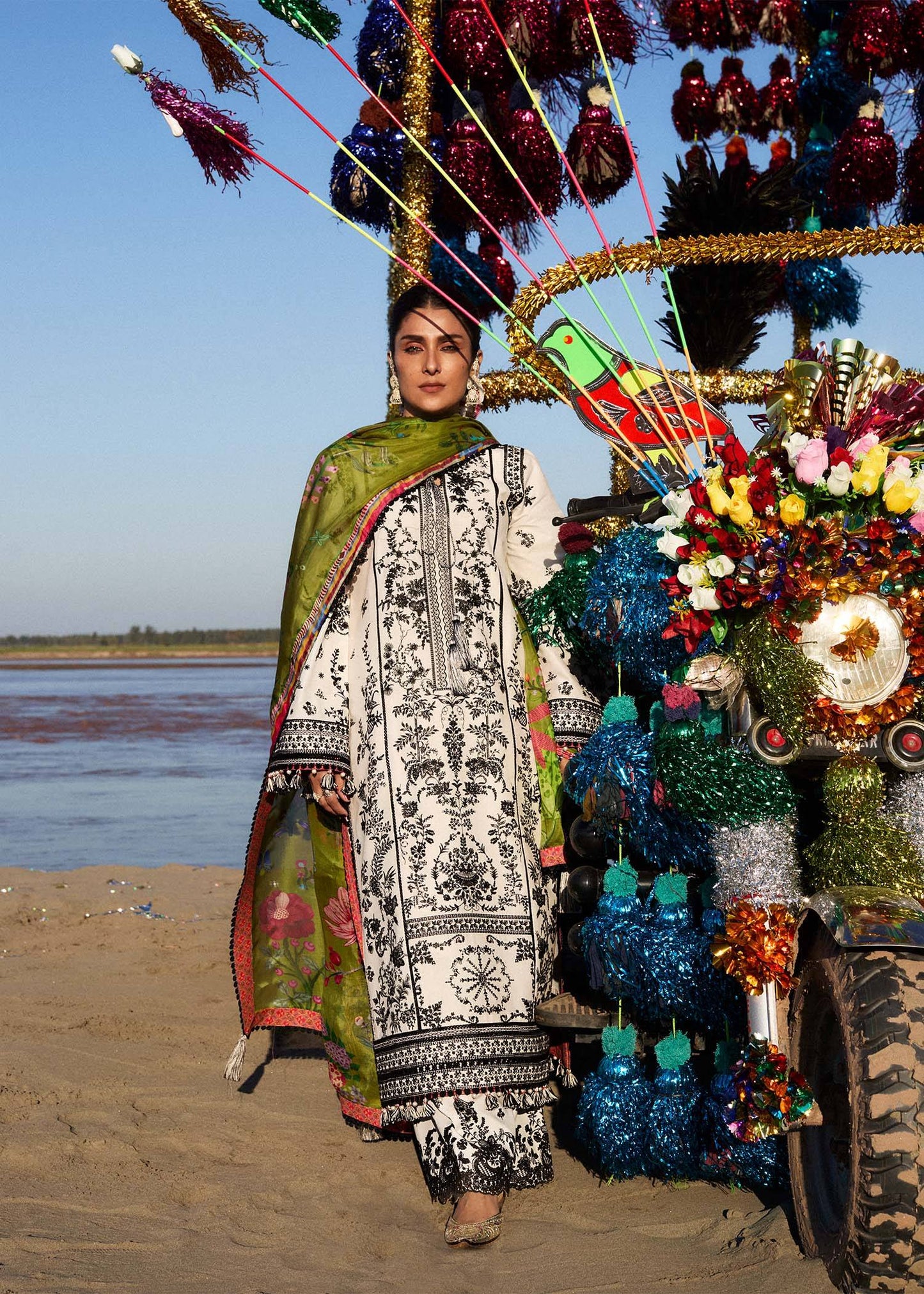 Hussain Rehar | Surkh Eid Pret’25 | Suroor by Maria Faisal - Registered Vendor of : Hussain Rehar - type : Ladies Clothes - 100% original wedding dresses