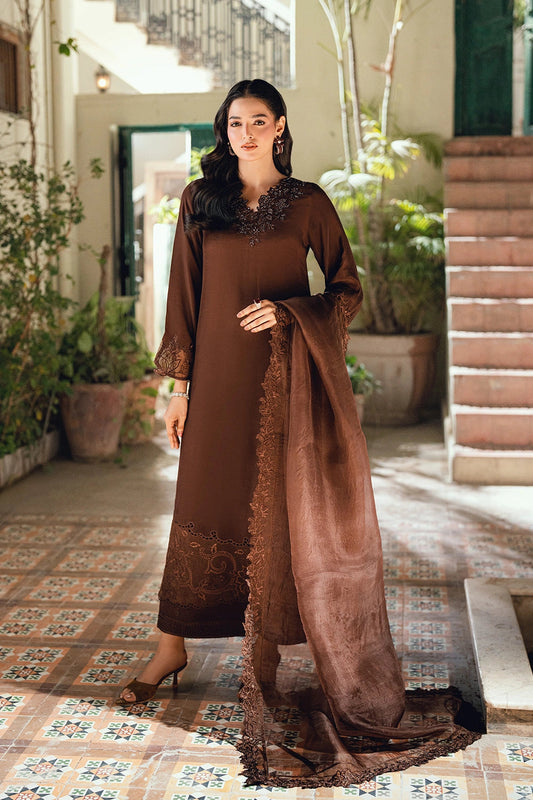 Azure | Vogue Formals | Cocoa Glaze - Formal Dress - available at Maria Faisal in UK and USA.