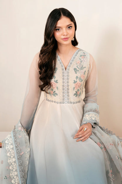 Baroque | Luxury Pret 25 | EMBROIDERED CHIFFON PR-1056 - Ladies Clothes - Maria Faisal