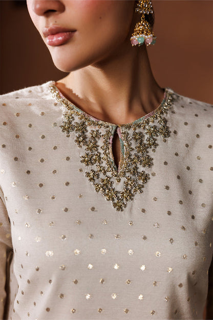 Baroque | Formals Collection | EMBROIDERED ZARRI CHIFFON UF-4435 - Formal Dress - available at Maria Faisal in UK and USA.