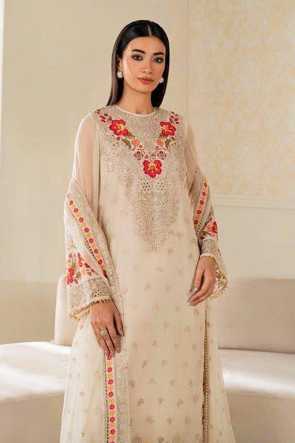 Baroque | Luxury Pret 25 | EMBROIDERED CHIFFON PR-1145 - Ladies Clothes - Maria Faisal