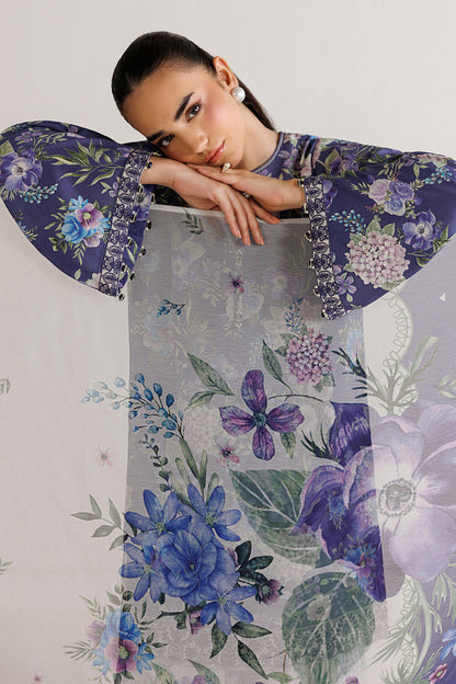 Baroque | Luxury Summer Pret |  UF-4496 - Luxury Dress - available at Maria Faisal in UK and USA.