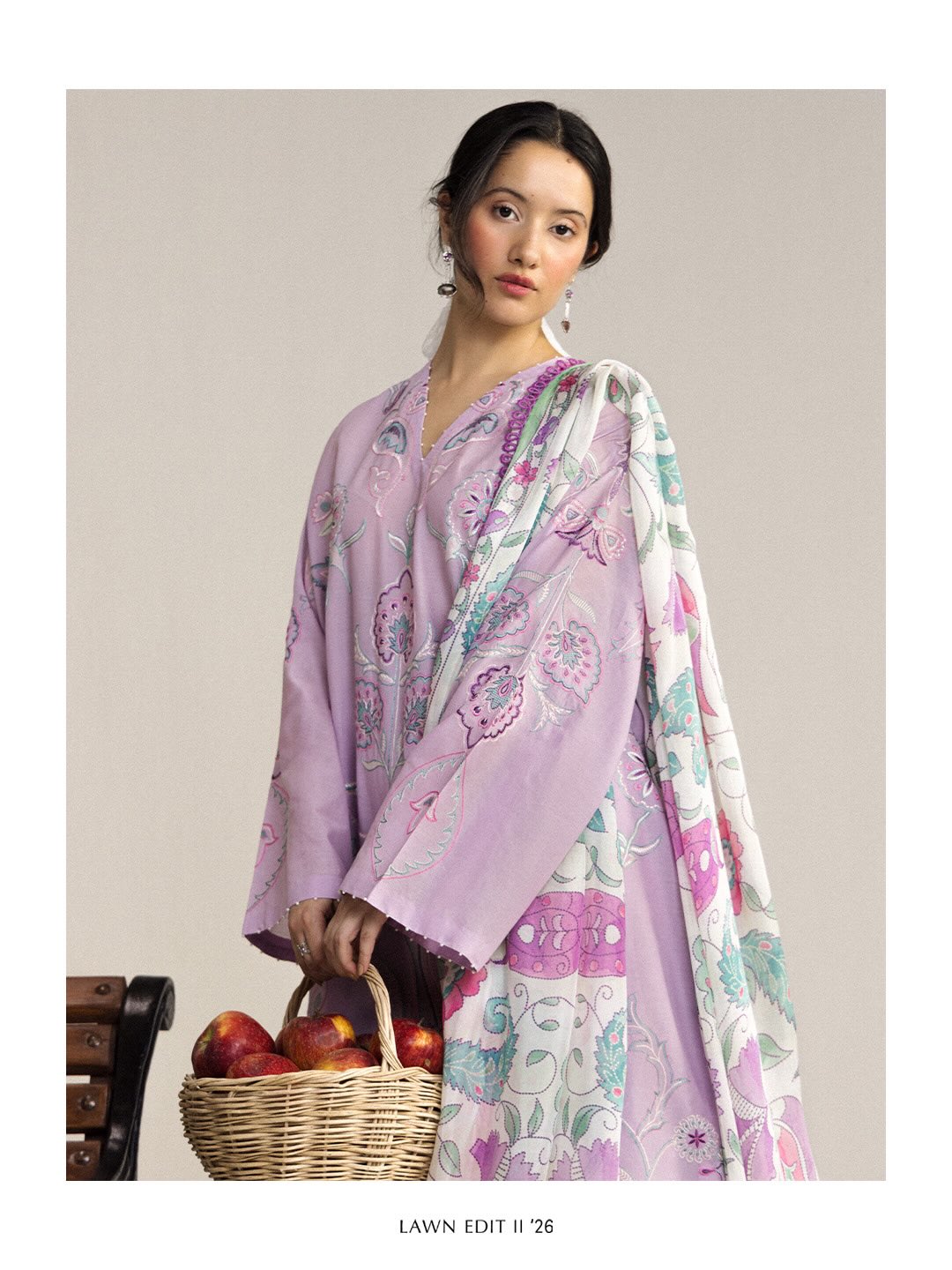 Zara Shahjahan | Coco Lawn 26 | Sia-4A - Luxury Dress - available at Maria Faisal in UK and USA.