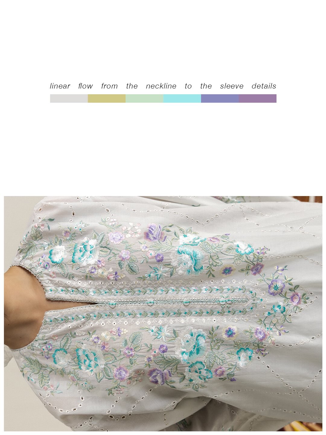 Zara Shahjahan | Coco Lawn 26 | Lune-2A - Luxury Dress - available at Maria Faisal in UK and USA.