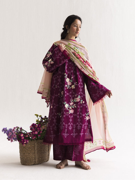 Zara Shahjahan | Coco Lawn 26 | Airi-1A - Luxury Dress - available at Maria Faisal in UK and USA.